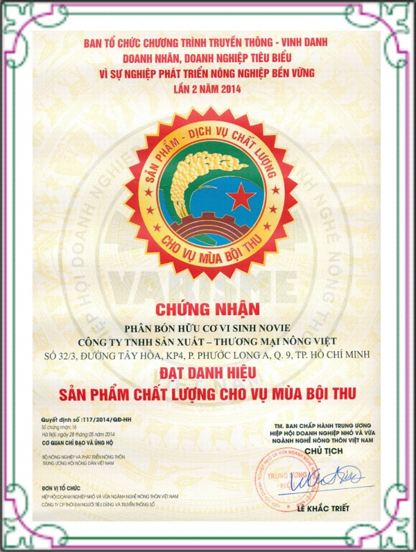SẢN PHẨM CHẤT LƯỢNG